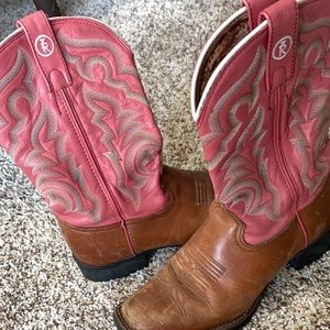 Tony Lama ridding boots